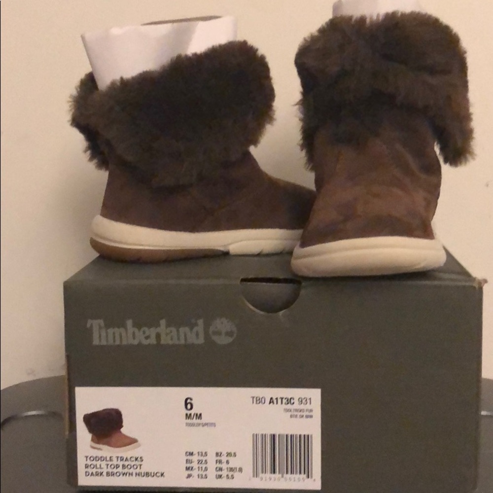 Toddler Tracks Roll top Boot Timberland
